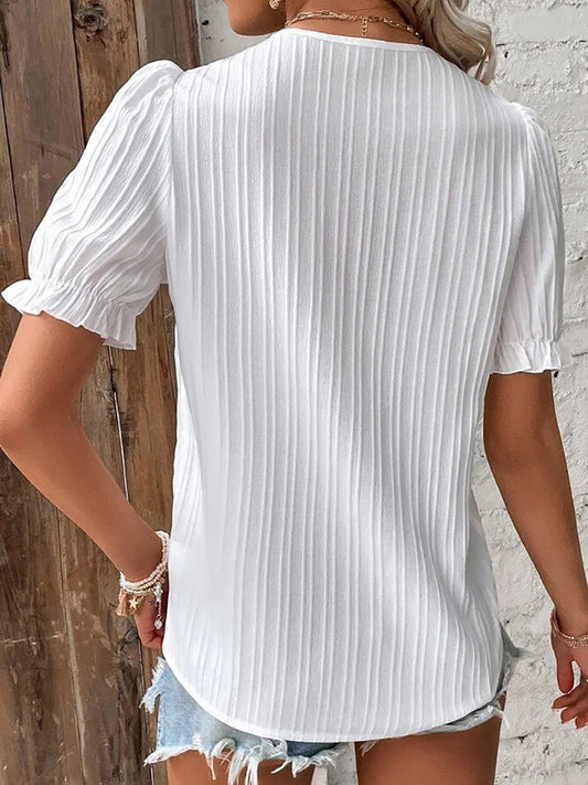 Elegant summer blouse