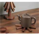 Wooden Tree Coasters, Trivets for Hot Dishes